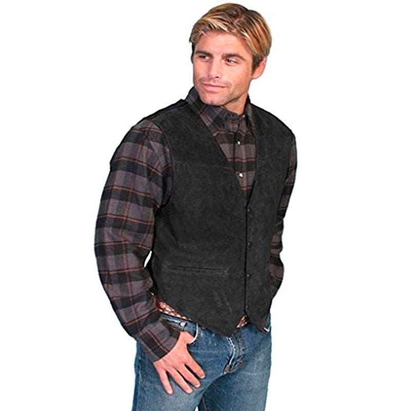 Natural Fiber Casual Vest