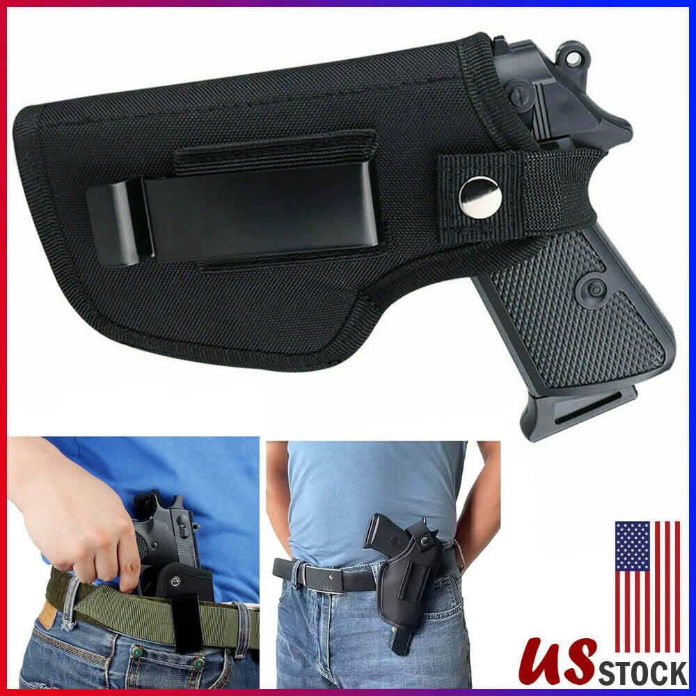 Universal IWB OWB Belt Concealed Carry Pistol Holster