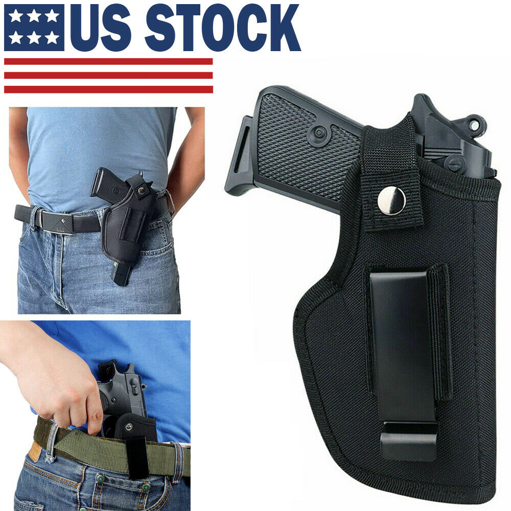 Universal IWB OWB Belt Concealed Carry Pistol Holster